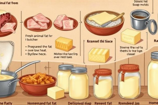 How to Render Animal Fat for Cooking and Soapmaking Animal Fat